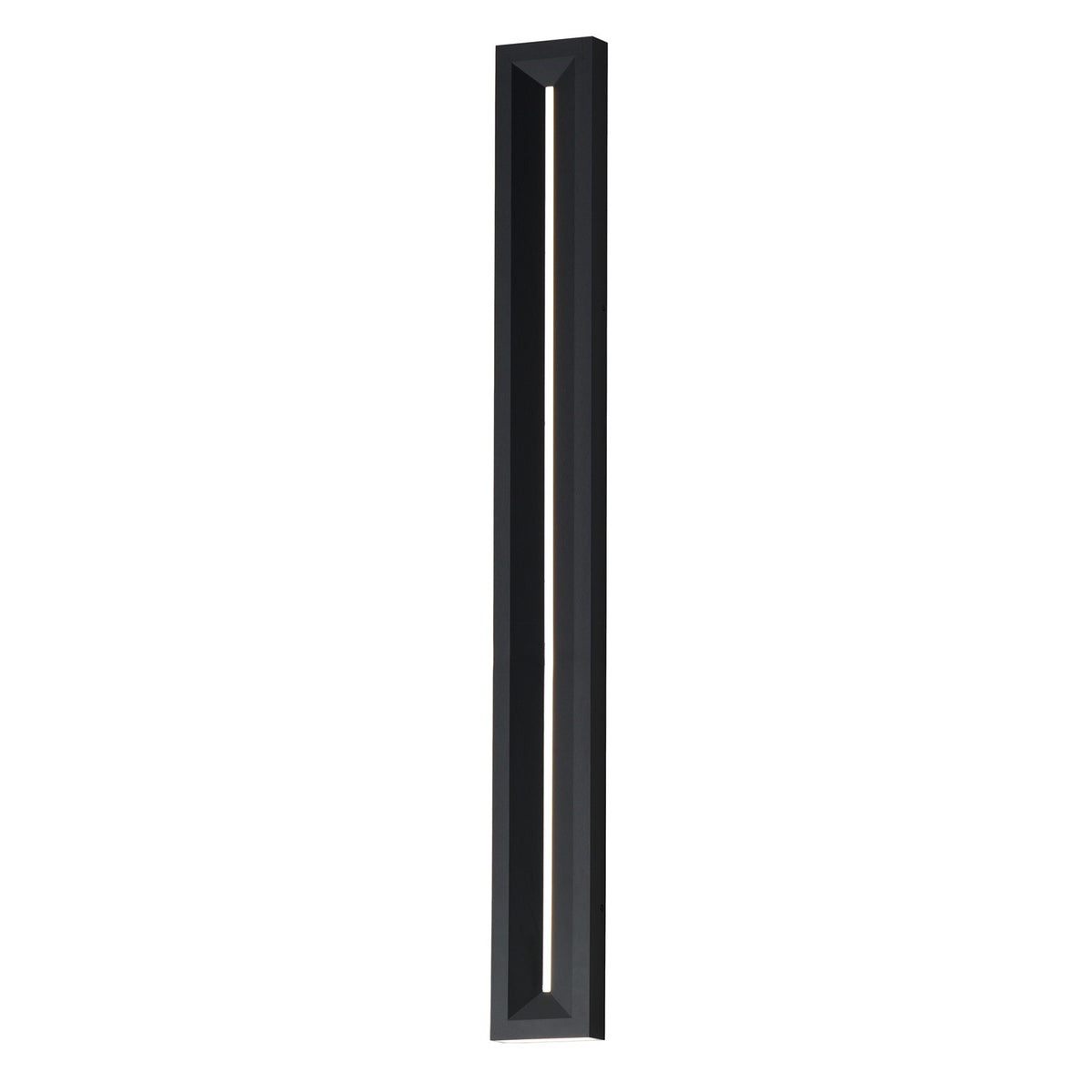 ET2 Lighting Fosso 1 Light 47" Outdoor Wall Mount, Black