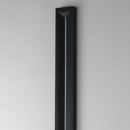 ET2 Lighting Fosso 1 Light 47" Outdoor Wall Mount, Black