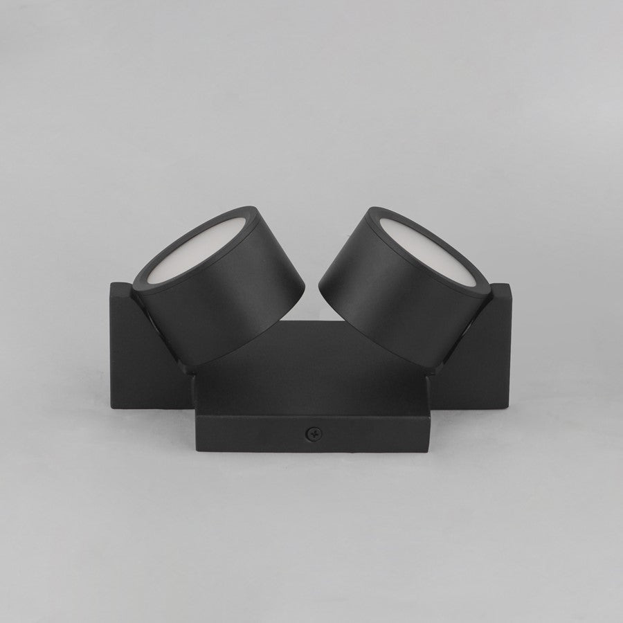 ET2 Lighting Embrace 2-Light LED Flush, Black