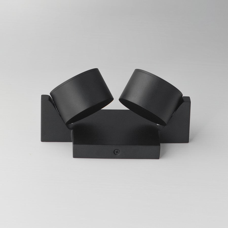 ET2 Lighting Embrace 2-Light LED Flush, Black