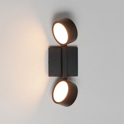 ET2 Lighting Embrace 2-Light LED Wall Sconce, Black