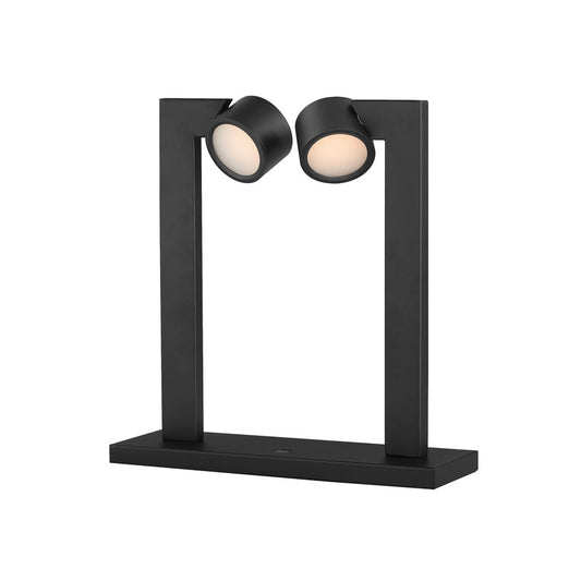 ET2 Lighting Embrace 2-Light Lamp, Black