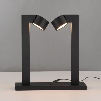 ET2 Lighting Embrace 2-Light Lamp, Black
