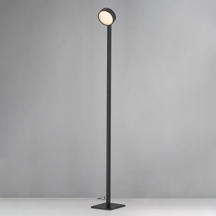ET2 Lighting Embrace 1 Light Adjustable Floor Lamp, Black