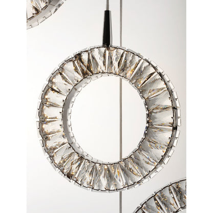 LED Pendant, Polished Chrome