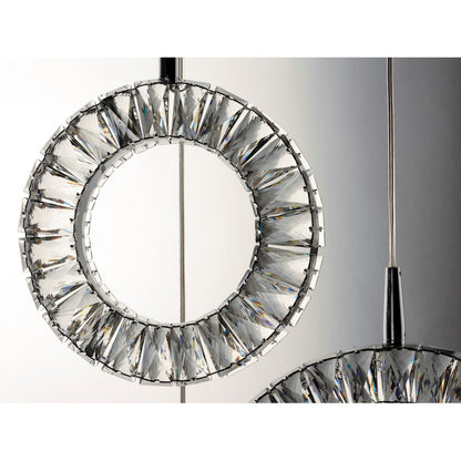LED Pendant, Polished Chrome