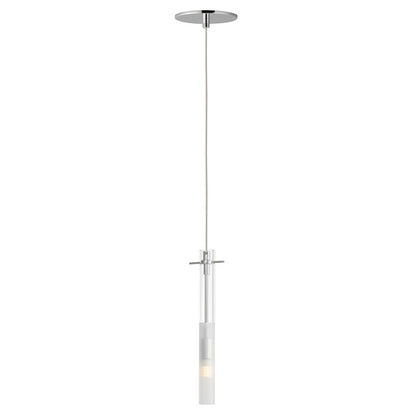 1 Light Pendant, Chrome