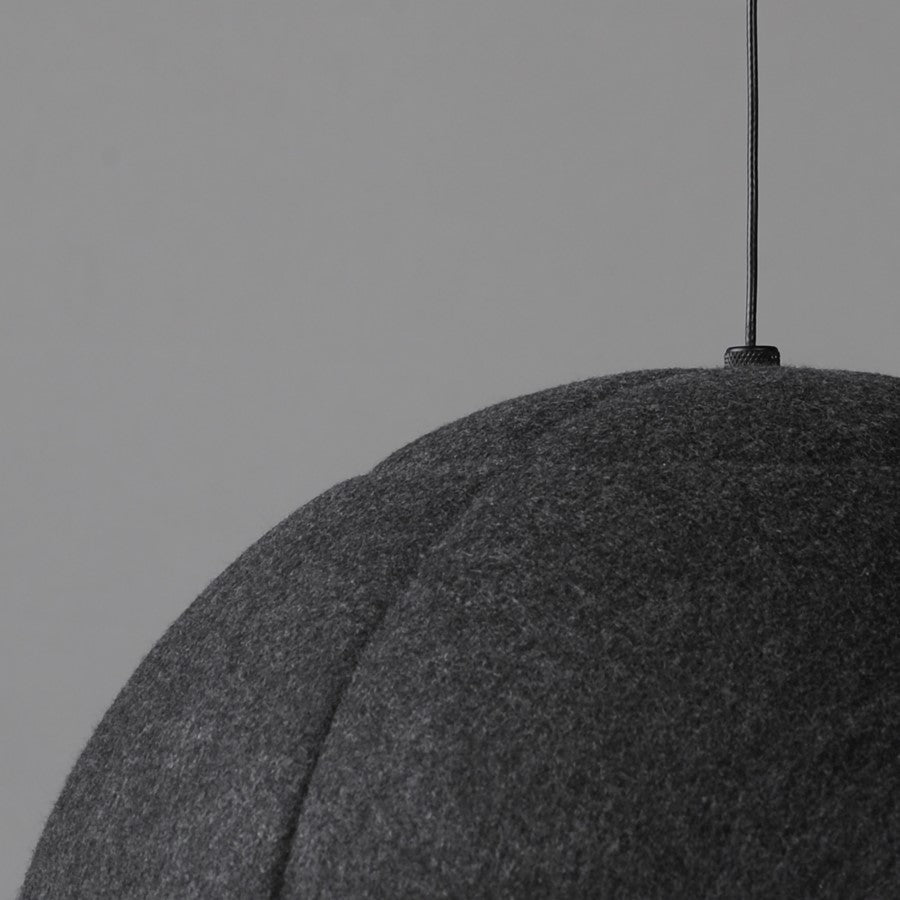 ET2 Lighting Wimbledon 1 Light 16" LED Pendant, Dark Gray