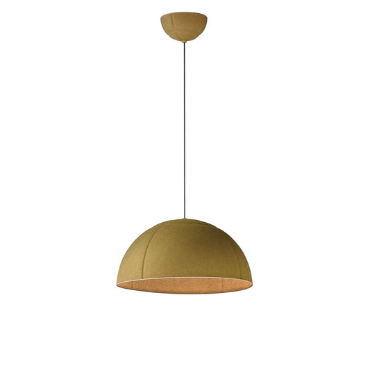 ET2 Lighting Wimbledon 1 Light 16" LED Pendant, Olive