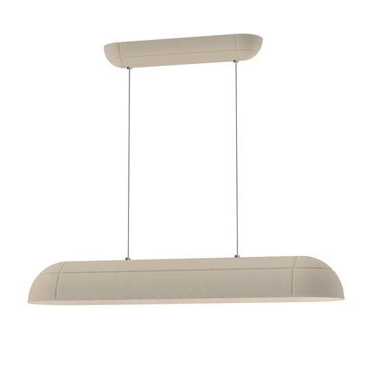 ET2 Lighting Wimbledon 1 Light 41" LED Linear Pendant, Light Cream - E34616-LC
