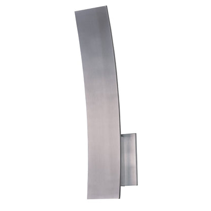 ET2 Lighting Alumilux 5 Light LED Wall Mount, Satin Aluminum