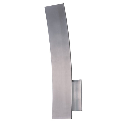 ET2 Lighting Alumilux 5 Light LED Wall Mount, Satin Aluminum