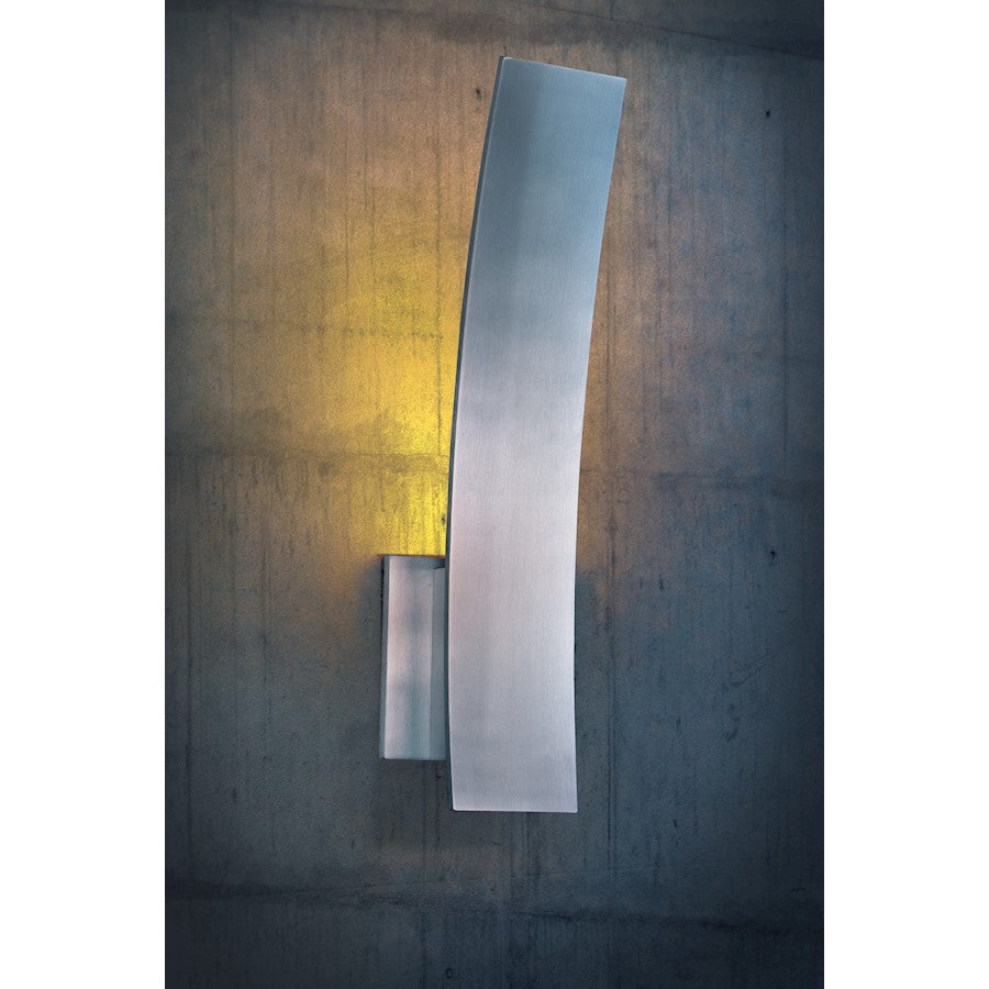 ET2 Lighting Alumilux 5 Light LED Wall Mount, Satin Aluminum
