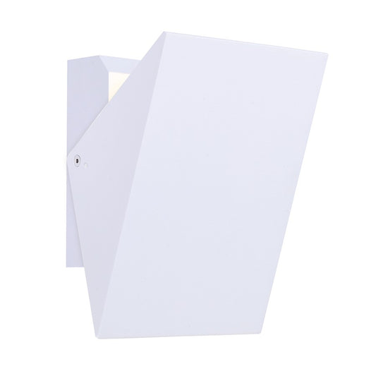 ET2 Lighting Alumilux Tilt 1 Light LED Outdoor Sconce, White