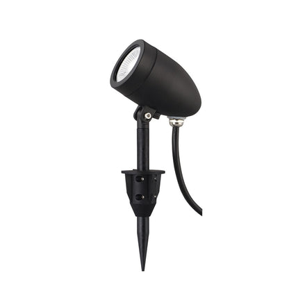 ET2 Lighting Alumilux 1 Light Landscape Spot MR16, Black