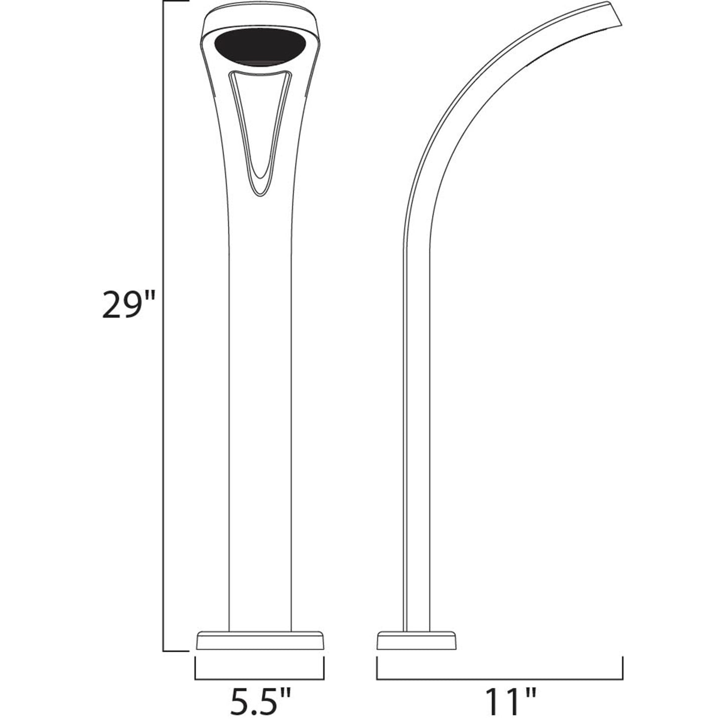 ET2 Lighting Alumilux DC LED Pathway, Bronze