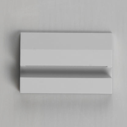 ET2 Brink 5in 1-Light Step Light | Modern White Aluminum | Outdoor Stairs & Pathway | 5 x 3.25 in | Model E41510-WT