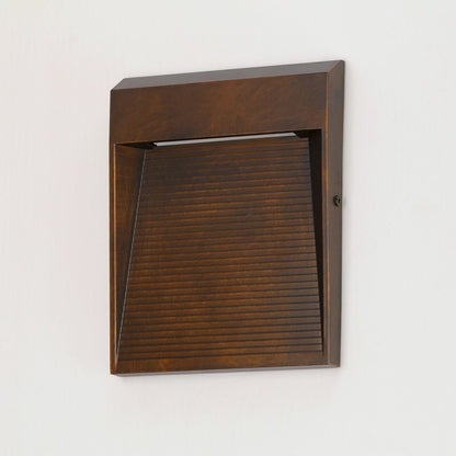 ET2 Lighting Steppes 1 Light LED Outdoor Sconce, Antique Bronze