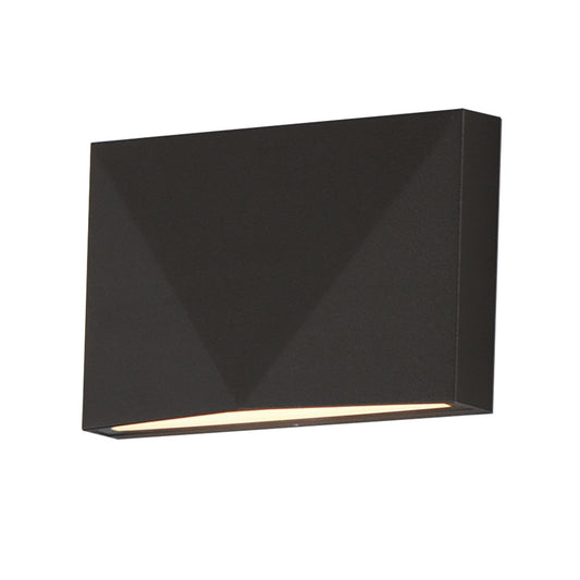 ET2 Fractal 5in 1-Light Step Light | Modern Architectural Bronze Aluminum | Outdoor Stairs & Pathways | 5 x 3.25 x 1.25 in | Model E41560-ABZ