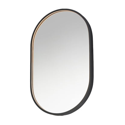 ET2 Lighting Bevel 1 Light 30''x36'' LED Mirror, Satin Nickel