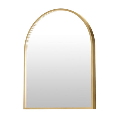 ET2 Lighting Elisse Arch 1 Light 24''x30'' LED Mirror, Gold