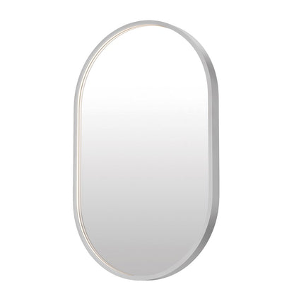 ET2 Lighting Elisse 1 Light LED 32" Mirror, Satin Nickel - E42071-SN