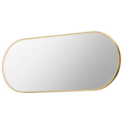 ET2 Lighting Elisse 1 Light LED 28" Mirror, Gold