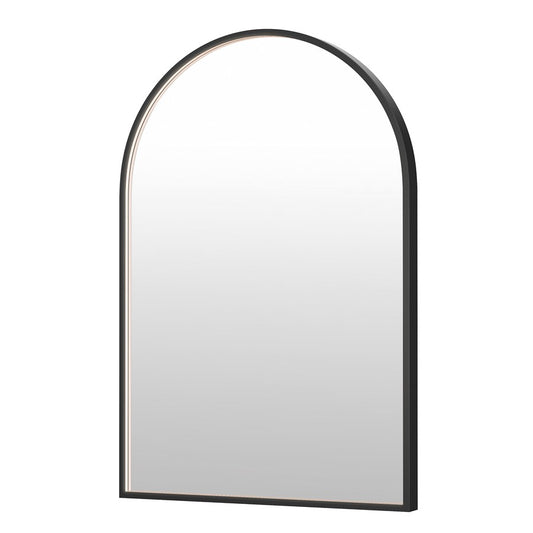 ET2 Lighting Elisse 1 Light LED Arch Mirror, Black - E42073-BK