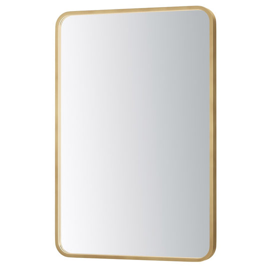ET2 Lighting Elisse 1 Light LED Rectangle Mirror, Gold - E42075-GLD