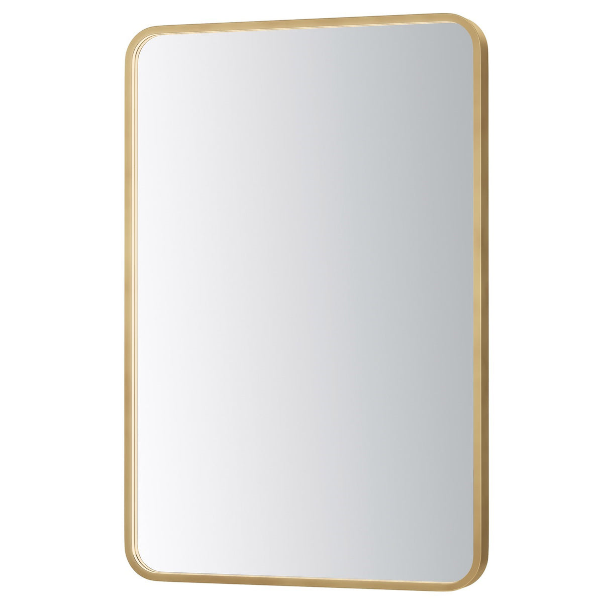 ET2 Lighting Elisse 1 Light LED Rectangle Mirror, Gold