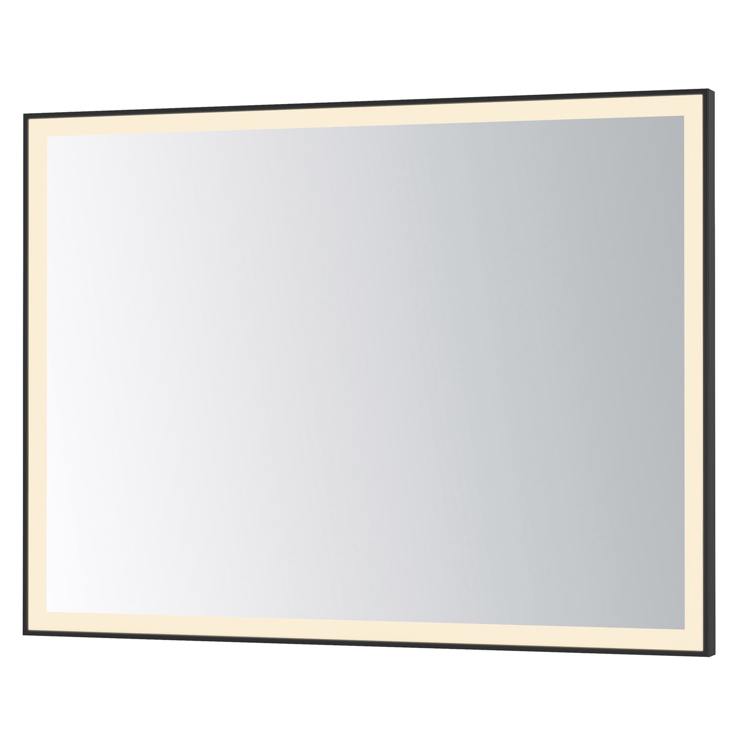 ET2 Lighting Framed 1 Light LED 48" Mirror, Black