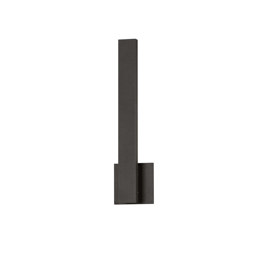 ET2 Lighting Alumilux 1Lt 5CCT 18" LED Outdoor Sconce, Bronze - E42341-ABZ