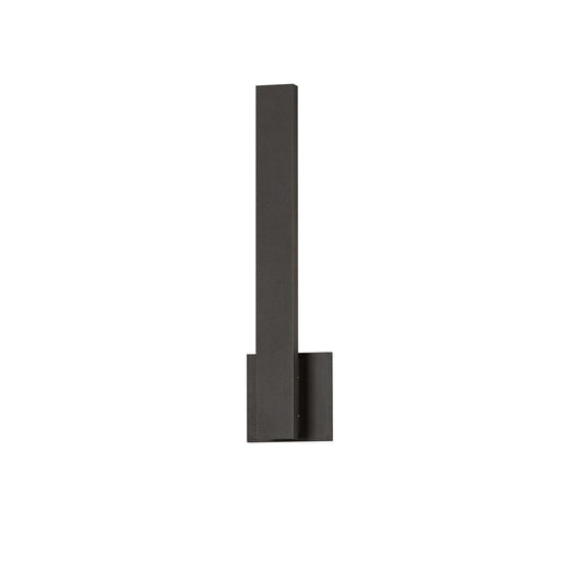 ET2 Lighting Alumilux 1Lt 5CCT 18" LED Outdoor Sconce, Bronze
