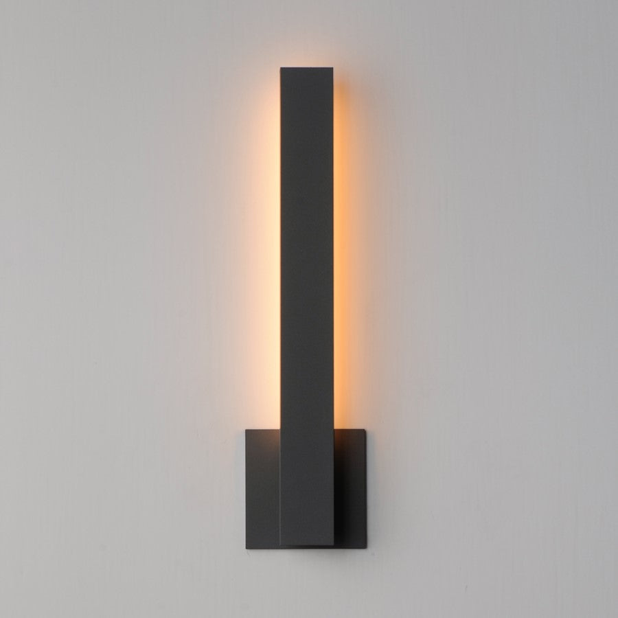 ET2 Lighting Alumilux 1Lt 5CCT 18" LED Outdoor Sconce, Bronze