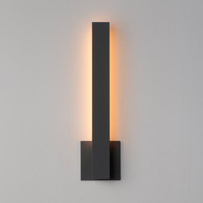 ET2 Lighting Alumilux 1Lt 5CCT 18" LED Outdoor Sconce, Bronze