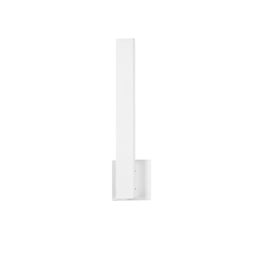 ET2 Lighting Alumilux 1Lt 5CCT 18" LED Outdoor Sconce, White