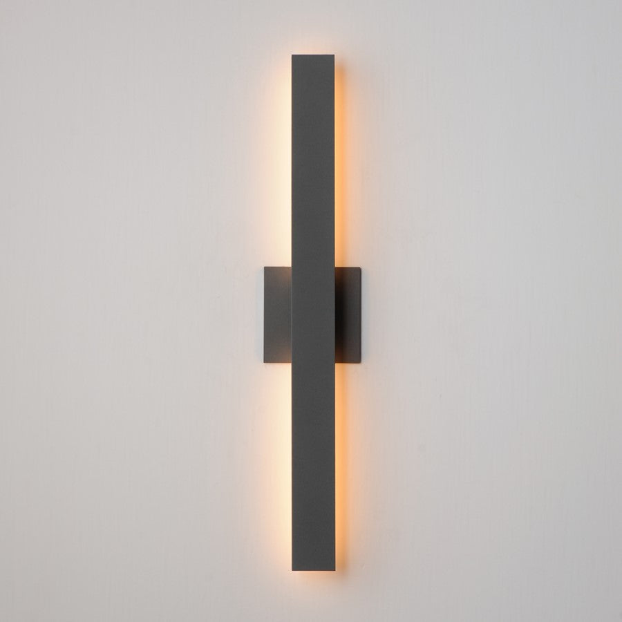 ET2 Lighting Alumilux 2Lt 5CCT 24" LED Outdoor Sconce, Bronze