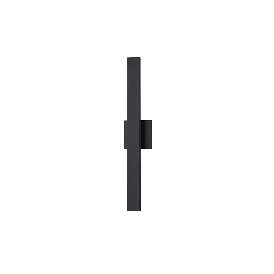 ET2 Lighting Alumilux 2Lt 5CCT 24" LED Outdoor Sconce, Black - E42342-BK
