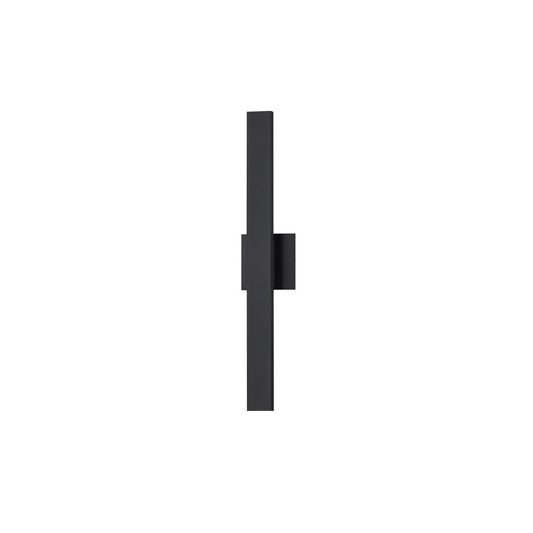 ET2 Lighting Alumilux 2Lt 5CCT 24" LED Outdoor Sconce, Black