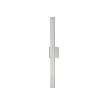 ET2 Lighting Alumilux Line 2Lt Outdoor Wall Mount, Satin Aluminum