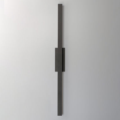 ET2 Lighting Alumilux Line 5CCT 51" LED Outdoor Wall Sconce, Bronze