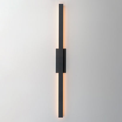 ET2 Lighting Alumilux 2Lt 5CCT 51" LED Outdoor Sconce, Black