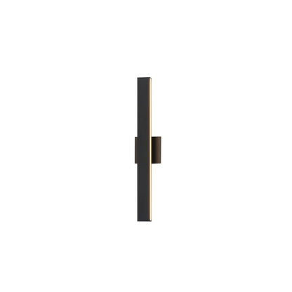 ET2 Lighting Alumilux SideLine 2Lt 24" LED Outdoor Sconce, Black - E42362-BK