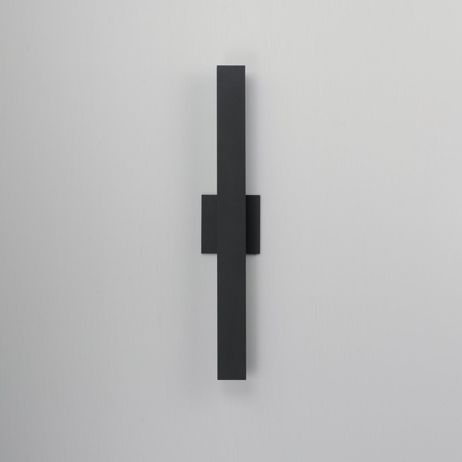 ET2 Lighting Alumilux SideLine 2Lt 24" LED Outdoor Sconce, Black