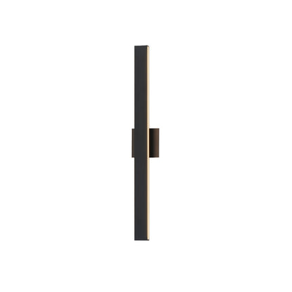 ET2 Lighting Alumilux Sideline 2 Light Outdoor Wall Mount, Black