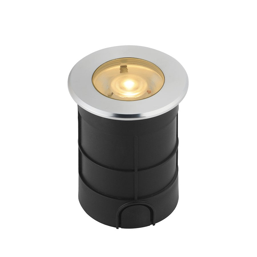 ET2 Alumilux Landscape 1Lt 3" Outdoor Pathway Light, Aluminum - E42415-AL