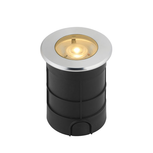 ET2 Alumilux Landscape 1Lt 3" Outdoor Pathway Light, Aluminum - E42415-AL