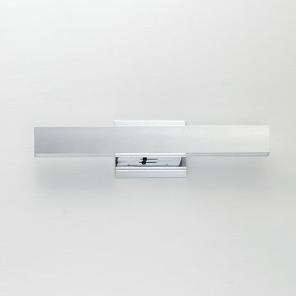 ET2 Lighting SideLine 2-Light 5CCT 18" LED Bath Vanity, Chrome