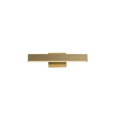 ET2 Lighting SideLine 5CCT 18" LED Bath Vanity, Satin Brass