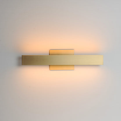 ET2 Lighting SideLine 5CCT 18" LED Bath Vanity, Satin Brass